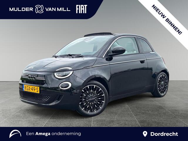 Fiat 500C La Prima 1.0 Hybrid 65pk | CLIMA | CAMERA | APPLE CARPLAY / ANDROID AUTO | STOELVERW. |