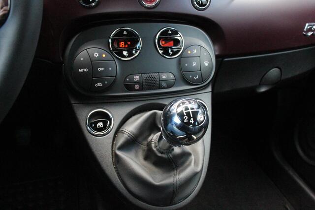 Fiat 500C 1.2 Star Leder Navigatie Climate Control Parkeer sensoren Digitale Cockpit Cruise control LMV 16"