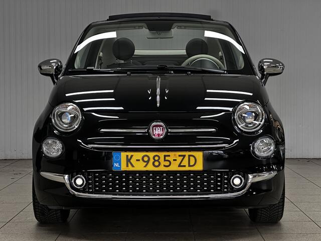 Fiat 500C 1.0 Hybrid Star /Elek. kap! /DAB+! /Navi /Half Leder /Climat /Cruise /Elek. pakket /Bluetooth /Regensensor /16"LMV /PDC /Mistlampen /Isofix /Armsteun.