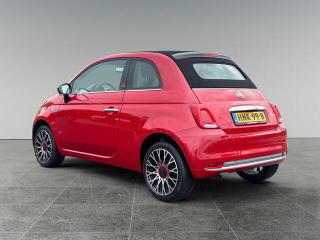 Fiat 500C Cabrio RED 1.0 Hybrid 70pk | NAVI | CLIMA | DAB+ | 16" LM-VELGEN | APPLE CARPLAY / ANDROID AUTO |