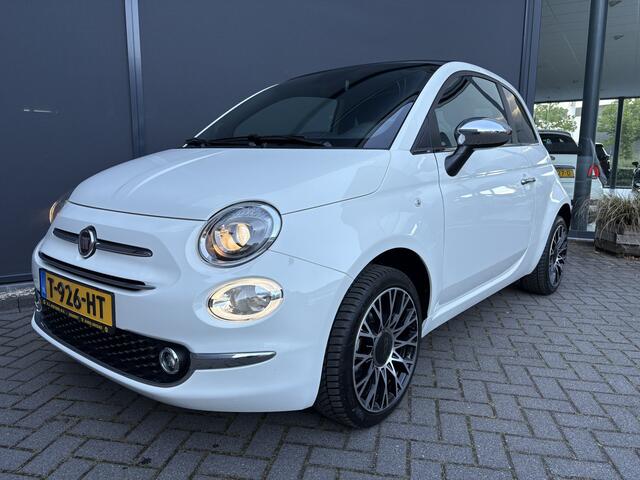 Fiat 500C 1.0 Hybrid Dolcevita Cabrio Airco - Open dak - Navigatiesysteem - parkeersensoren achter - Cruise control - Licht metalen velgen 16 inch - Led verlichting - Bluetooth - Extra getint glas achter - Stuur multifunctioneel Start/stop systeem - Elektrische vou