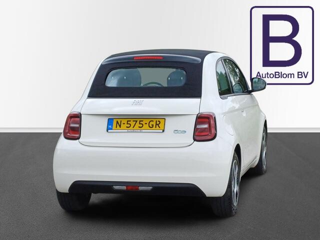 Fiat 500C Passion 42 kWh /Mooie Auto!/Origin. NL/Elektrisch bedienbare kap/