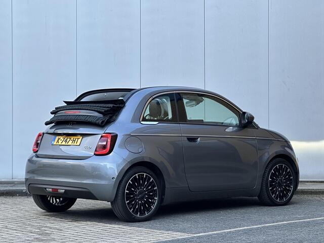 Fiat 500C La Prima 42 kWh l Leer l ACC l Lane Assist l Camera l CarPlay l