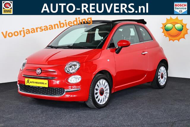 Fiat 500C 1.0 Hybrid RED Cabrio / Opendak / Navigatie / Cruise / Carplay