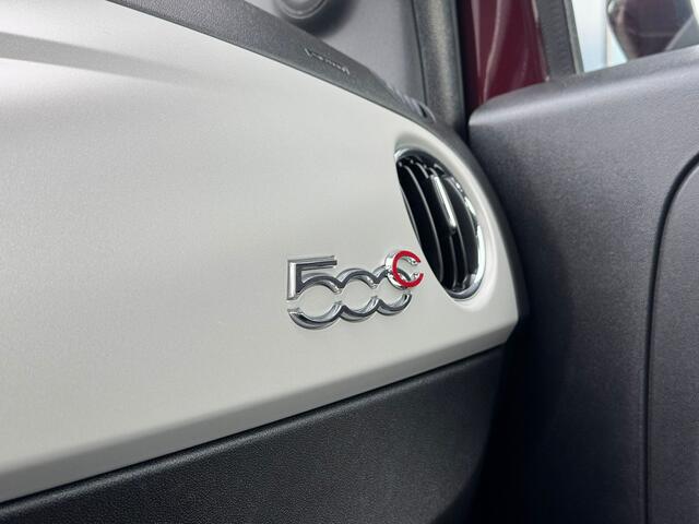 Fiat 500C 1.0 Hybrid Lounge Navi / Cruise / Airco / Apple-Android / LM-Velgen