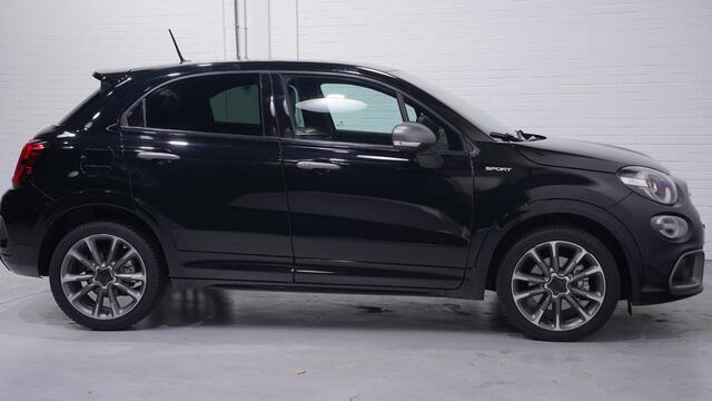 Fiat 500X 1.3 GSE Sport ACC PDC v+a NAP DAB Navigatie Apple-carplay keyless entry en start Pack-safety Pack-tech Sportpakket Camera Private-glas climate-controle schakelflippers 18"LMV lederen bekleding