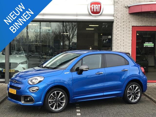 Fiat 500X 1.5 Hybrid Sport DCT AUTOMAAT NAVI|CLIMATE|APPLE/ANDROID|CAMERA|PDC|18"