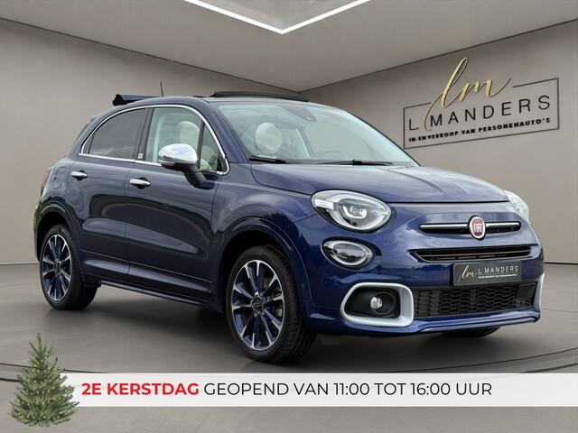 Fiat 500X 1.3 Turbo Yacht Club Capri 2021 BLAUW | Cabrio | Leder | Airco