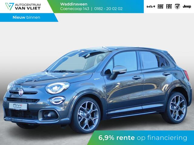 Fiat 500X 1.3 Turbo 150pk Sport Automaat | LED | Navi | 19" | Apple Carplay