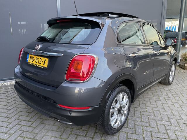Fiat 500X 1.4 Turbo MultiAir PopStar Schuif/ kanteldak - Airco - Cruise control - Navigatie - Parkeersensor achter - All season banden - Stuur multifunctioneel - Bluetooth - Stuur leder - Mistlampen voor - Licht metalen velgen 1