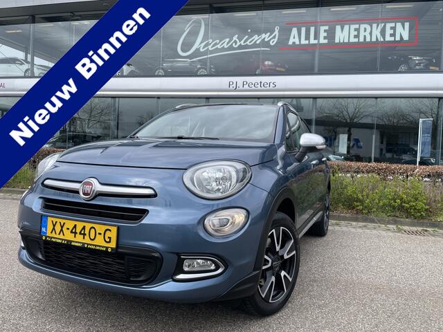 Fiat 500X 1.4 Turbo MultiAir Mirror Achteruitrijcamera - Navigatie - Apple carplay - Airco - Cruise control - Parkeersensor achter - Radio - Dakrails - Bluetooth - Elektrische ramen - Licht metalen velgen 17 inch - Start/ stop systeem - Stuur leder - Stuur multifun