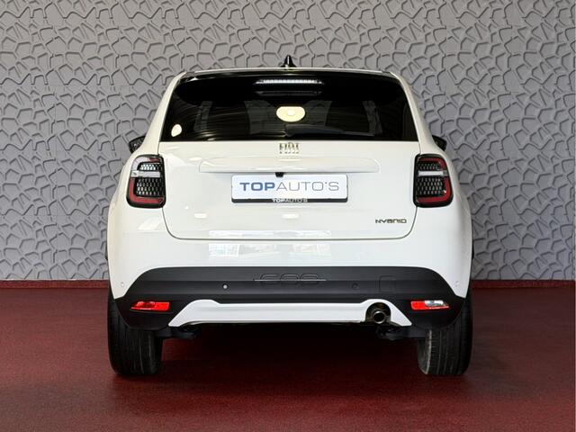 Fiat 600 1.2 Hybrid La Prima o Leder o Massage Stoelen o Elek. Stoel o Camera o CarPlay o Adapt. Cruise o Stoelverw. o Elek. Klep o 18" LMV ? Top Auto Fiat Wijchen , 30 Jaar ervaring in Fiat , Wij leveren de : Icon / La Prima / Pop / Sport . Urban / Benzine / Hybr