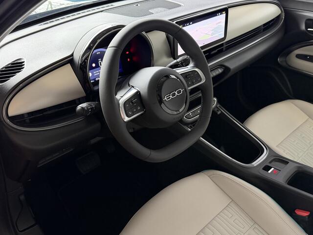 Fiat 600 1.2 HYBRID LA PRIMA CAMERA CARPLAY ADAP.CRUISE STOELVERW. ELEK.KLEP LEER MASSAGE ELEK.STOEL 18''LMV ? Top Auto Fiat Wijchen , 30 Jaar ervaring in Fiat , Wij leveren de : Icon / La Prima / Pop / Sport . Urban / Benzine / Hybrid . Met Fabrieksgarantie ?