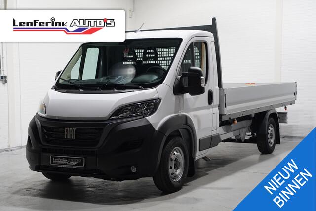 Fiat DUCATO 2.2 MJet 140 pk L4 Pick Up / Open Laadbak va 429,- p/mnd, Airco, Cruise Control, 3-Zits, LxBxH 420x202x40 cm Nieuw