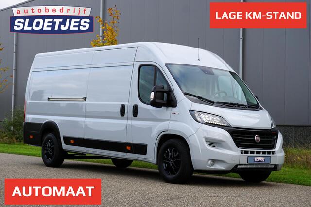 Fiat DUCATO 35H 2.3 MultiJet L4H2 180 pk |Automaat |Grijs |Topstaat |Camera |Cruise |Navi |Trekhaak |Maxi |EURO6 |1e eigenaar |Mooie camperbasis |Parkeersensoren