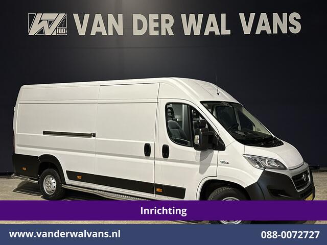 Fiat DUCATO 3.0 NP 136pk L4H2 Post NL inrichting Euro6 Airco | Camera | Sidebars | 270 graden achterdeuren, schappen, doorloopdeur