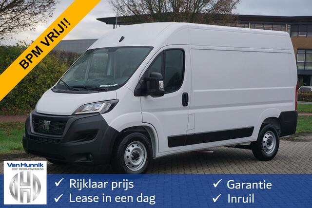 Fiat DUCATO Maxi 35 2.2 140PK L2H2 BPM VRIJ!! Apple CP / Android A, Camera, Cruise, 270° Deur!! NR. J02*