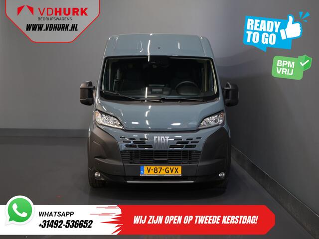 Fiat DUCATO 2.2 MJ 180 pk Aut. L3H2 DC Dubbel Cabine BPM VRIJ! 6 Pers./ 2x Schuifdeur/ Climate/ 2.5t Trekverm./ Cruise/ Camera/ Trekhaak