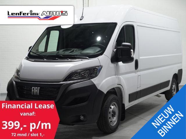 Fiat DUCATO 2.2 MultiJet 140 pk L3H2 v.a. 399,- p/mnd, 13m3 Airco, BPM vrij, Cruise Control, Multistuur, PDC achter, 3-Zits