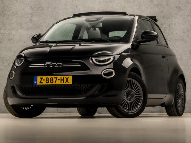 Fiat E-500 C Icon 42 kWh (APPLE CARPLAY, GROOT NAVI, CLIMATE, LED, LM VELGEN, CRUISE CONTROL, NIEUWSTAAT)