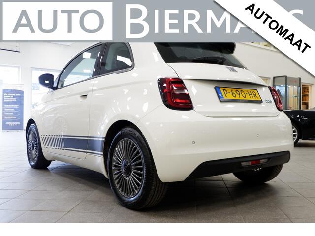 Fiat E-500 Icon 42 kWh 118PK Rijklaarprijs incl Garantie!