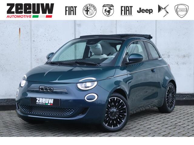Fiat E-500 Cabrio La Prima 42 kWh | Technology | Winter | BTW | 17"