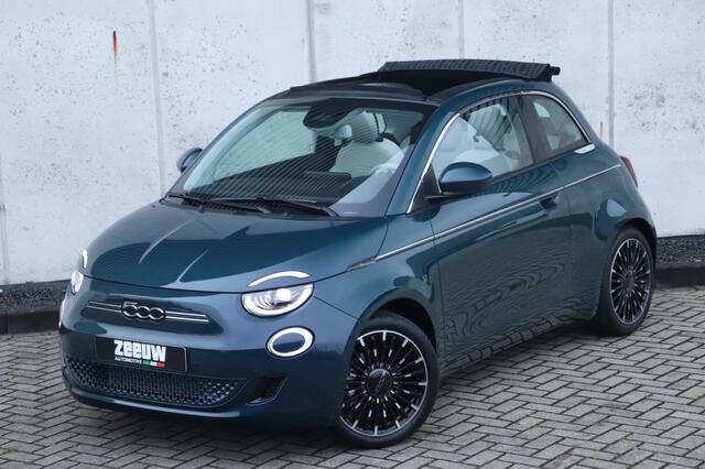 Fiat E-500 Cabrio La Prima 42 kWh | Technology | Winter | BTW | 17"