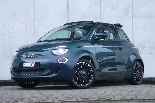 Fiat E-500 Cabrio La Prima 42 kWh | Technology | Winter | BTW | 17"