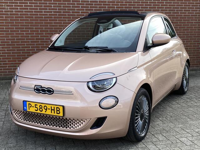 Fiat E-500 CABRIO Icon 42 kWh NAV STOELVW CARPLAY PDC CRUISE LMV
