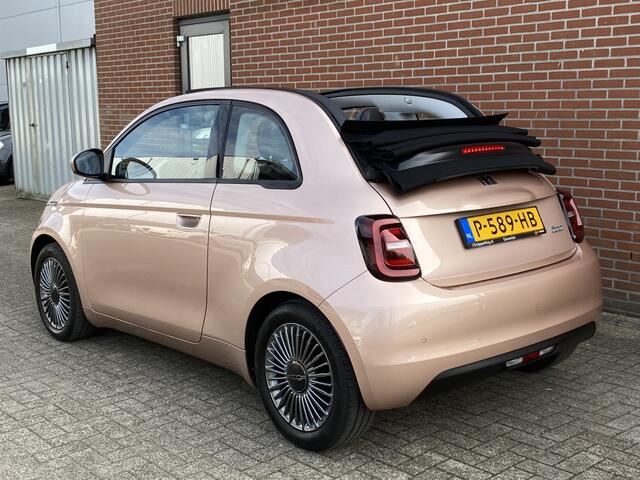 Fiat E-500 CABRIO Icon 42 kWh NAV STOELVW CARPLAY PDC CRUISE LMV