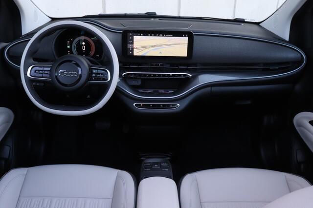 Fiat E-500 Cabrio La Prima by Bocelli 42 kWh | JBL | Winter | Camera | 17