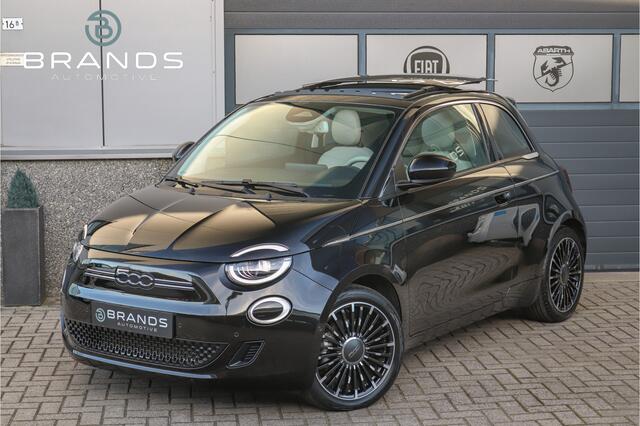 Fiat E-500 La Prima 42 kWh 1e eig Full option Schuifdak Garantie