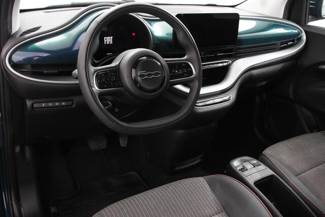 Fiat E-500 42 kWh 118pk Icon Navigatie Apple Carplay/Android Auto Cruise Control Stoelverwarming Climate Control Lichtmetalen velgen