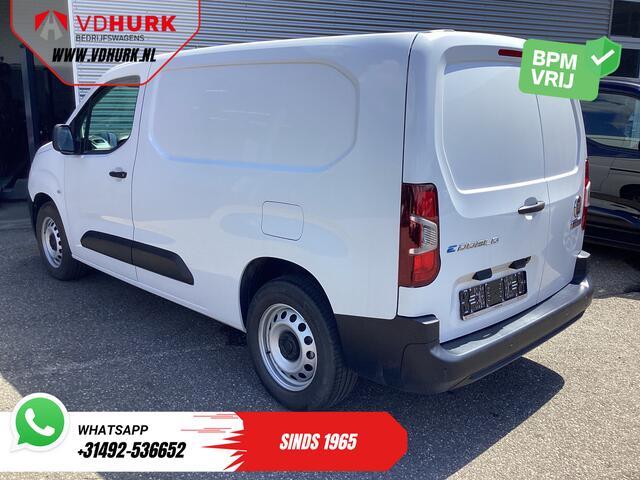 Fiat E-Doblo L2 50 kWh 285 WLTP Carplay/ Snellader/ Camera/ Cruise/ 3 Pers./ Airco/ DAB
