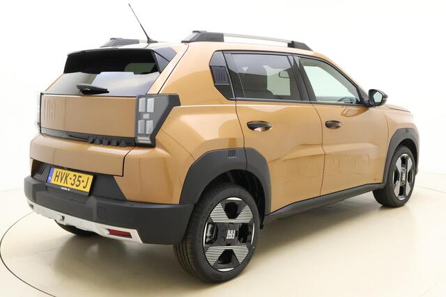 Fiat PANDA Grande La Prima 11 kW 44 kWh | NIEUW MODEL | Navigatie | Climate control | Camera | Dakrails | Stoel & Stuurverwarming | Lictmetalen velgen