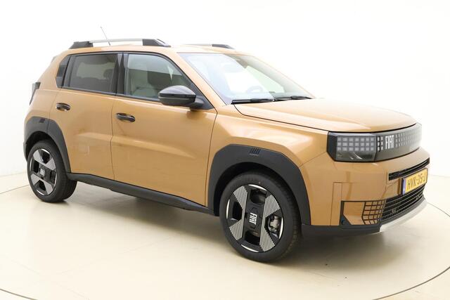 Fiat PANDA Grande La Prima 11 kW 44 kWh | NIEUW MODEL | Navigatie | Climate control | Camera | Dakrails | Stoel & Stuurverwarming | Lictmetalen velgen