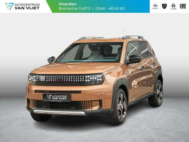 Fiat PANDA Grande La Prima 7,4 kW 44 kWh | Uit voorraad leverbaar | Clima | Cruise | Camera | Apple Carplay | 17" | Navi