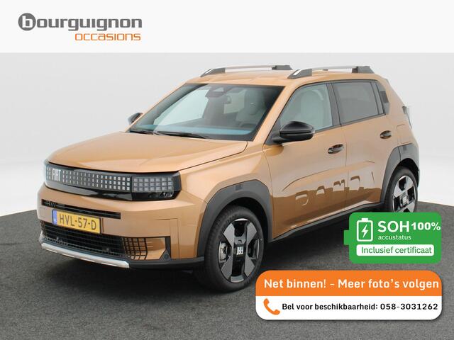 Fiat PANDA Grande La Prima 113 PK 44 kWh | Stoel/Stuurverwarming | Voorruitverwarming | Cruise Control | Navigatie | Camera | Bluetooth | 17 Inch | 991 Km !!