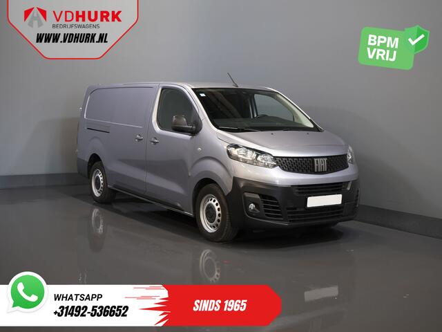 Fiat SCUDO Fiat Scudo 2.0 MJ 145 pk L3 BPM VRIJ! Adapt.Cruise/ Climate/ Keyless/ Carplay/ Camera/ PDC