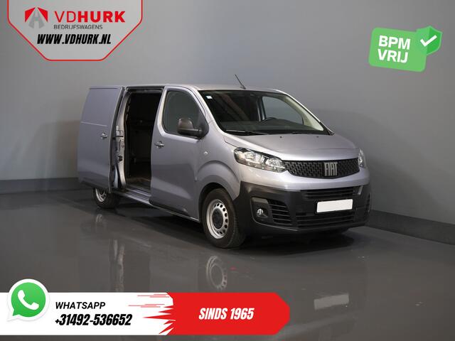 Fiat SCUDO Fiat Scudo 2.0 MJ 145 pk L3 BPM VRIJ! Adapt.Cruise/ Climate/ Keyless/ Carplay/ Camera/ PDC