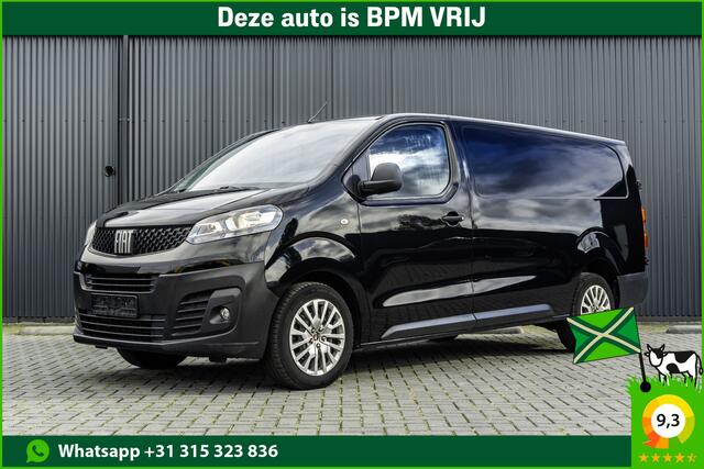 Fiat SCUDO MultiJet | 145PK | L3H1 | Automaat | Camera | CarPlay | Navi | Cruise | Airco | PDC | Euro 6