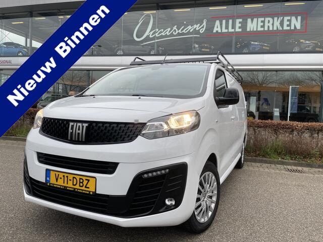 Fiat SCUDO 1.5 MultiJet L3H1 2 zitplaatsen rechtsvoor - Cruise control - Parkeersensor achter - Achteruitrijcamera - Apple carplay - Airco - Bluetooth - Elektrische ramen voor - Tussenschot volledig - Zijschuifdeur recht