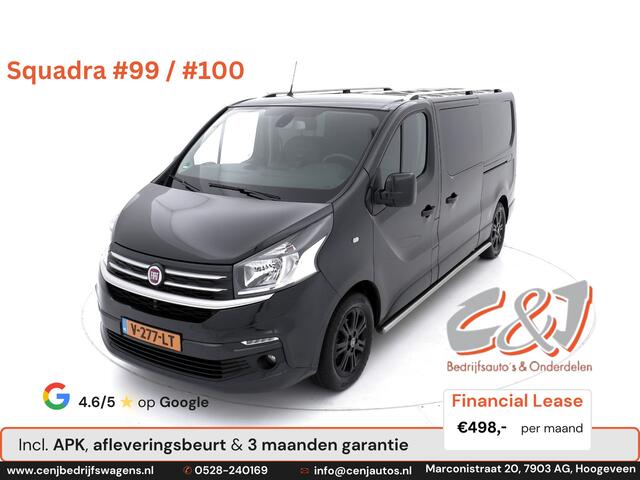 Fiat TALENTO 1.6 MJ L2H1 Dubbele Cabine SX Fiat Talento 1.6 MJ L2H1 Dubbele Cabine SX squadra #99 luxe leder navi cruise lease 498,- p/md