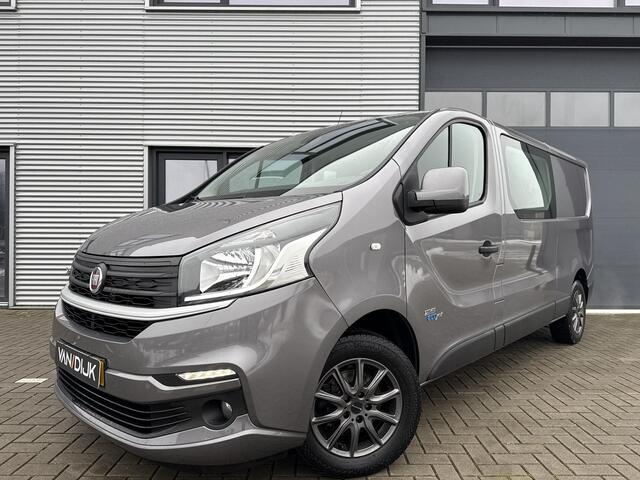 Fiat TALENTO 1.6 MJ EcoJet L2H1 DC SX 125PK ?Euro 6 ?Rijklaarprijs ?5-Persoons ?Camera ?Airco ?Cruise ?Bluetooth telefoon ?Parkeersensoren ?Schuifdeur Rechts ?Trekhaak ?Lichtmetaal