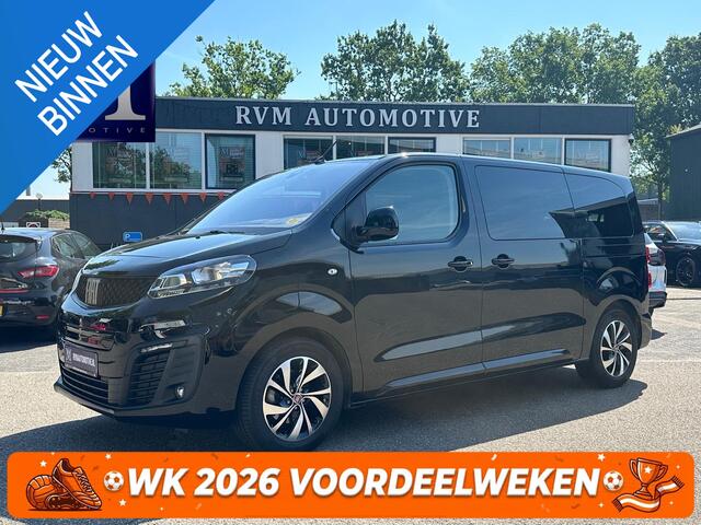 Fiat ULYSSE E-Ulysse L2 75kWh INCL. BTW! VAN: 35.900,- VOOR: 32.877,- UW WKVOORDEEL: 3.023,- | RIJKLAARPRIJS INCL. 12 MND BOVAG | 8 PERSOONS | AIRCO | CARPLAY