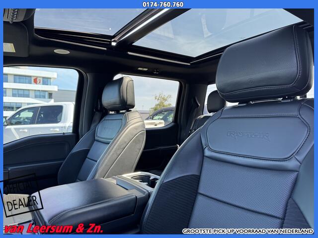 Ford (usa) F-150 3.5 V6 Ecoboost SuperCrew Raptor | Matzwarte wrap | Pano | B&O | 360 camera