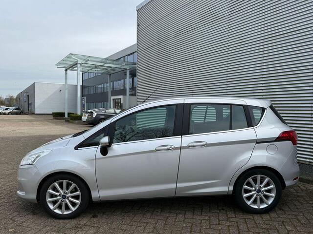 Ford B-MAX 1.0 EcoBoost Titanium , CLIMA, CRUISE CONTROLE,TREKHAAK, ACHTERUITRIJ CAMERA, NAVI, PDC VOOR EN ACHTER, 100% ONDERHOUDEN, BOEKJES AANWEZIG, SUPER NETTE EN PERFECT RIJDENDE AUTO
