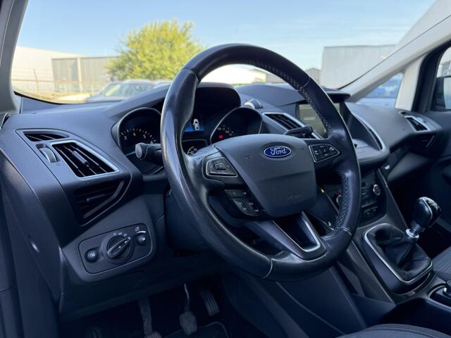 Ford C-MAX BWJ 2016 1.5 150 PK Titanium TREKHAAK / PANORAMA / STOELVERW. / STUURVERW. / CLIMA / NAVI / CRUISE / BLUETOOTH / PRIV. GLAS / LMV / MULTIFUNCT. STUUR