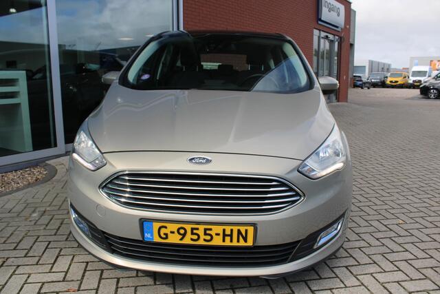 Ford C-MAX 1.0 EcoBoost 125 PK Titanium | Electrische achterklep | Voorruitverwarming | Climate Control | Navigatie | PDC Achter | Cruise Control | Panoramadak