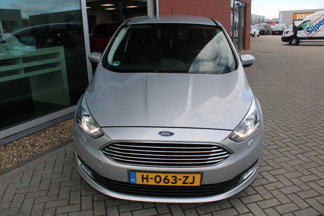 Ford C-MAX 1.0 EcoBoost 125 PK Titanium | Camera | Winterpack | Navigatie | 17 INCH Lichtmetalen Velgen | Climate Control | Cruise Control | Privacy Glass | Half lederen bekleding | Dealeronderhouden